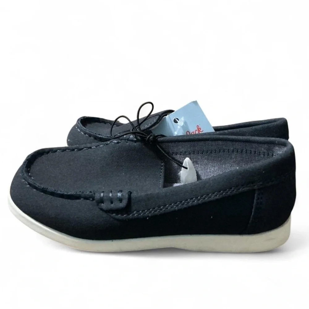 Navy Blue Kids Moccasins